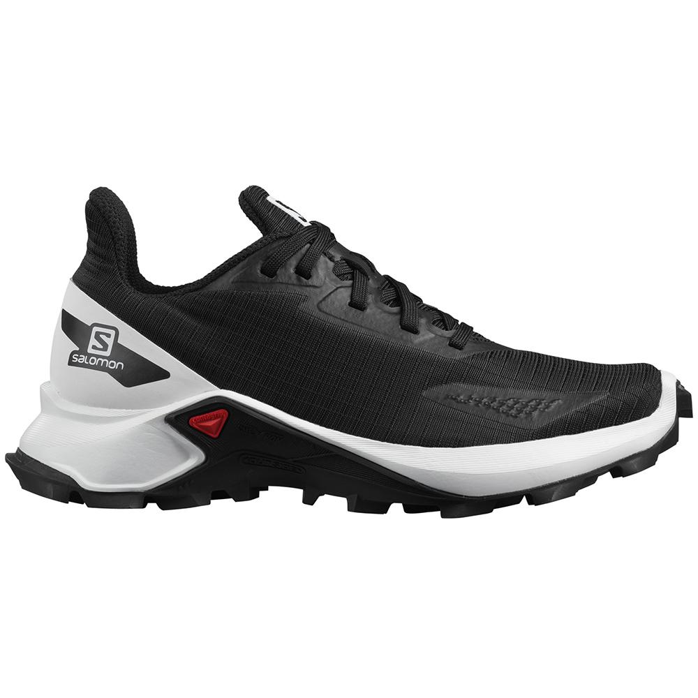 Chaussure Running Salomon Enfant Noir - Salomon ALPHACROSS BLAST J - France (8190-UWYEF)